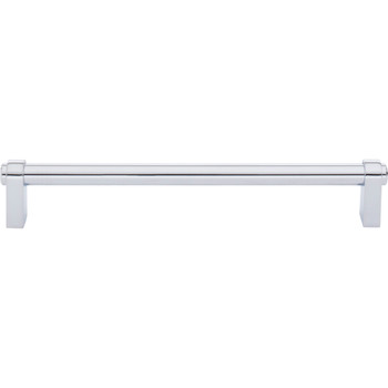 Top Knobs, Coddington, Lawrence, 7 9/16" (192mm) Straight Pull, Polished Chrome