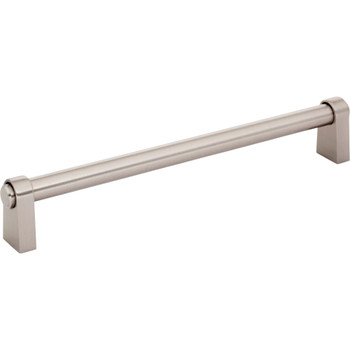 Top Knobs, Coddington, Lawrence, 7 9/16" (192mm) Straight Pull, Brushed Satin Nickel - alt view