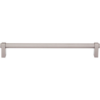 Top Knobs, Coddington, Lawrence, 8 13/16" (224mm) Straight Pull, Brushed Satin Nickel