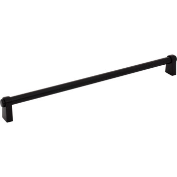 Top Knobs, Coddington, Lawrence, 12" (305mm) Straight Pull, Flat Black - alt view