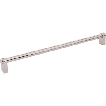 Top Knobs, Coddington, Lawrence, 12" (305mm) Straight Pull, Polished Nickel - alt view