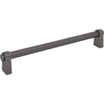 Top Knobs, Coddington, Lawrence, 12" (305mm) Appliance Straight Pull, Ash Gray - alt view