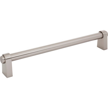 Top Knobs, Coddington, Lawrence, 12" (305mm) Appliance Straight Pull, Brushed Satin Nickel - alt view