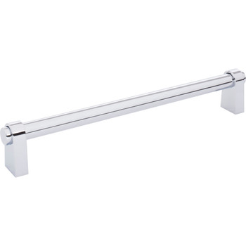 Top Knobs, Coddington, Lawrence, 18" Appliance Straight Pull, Polished Chrome - alt view