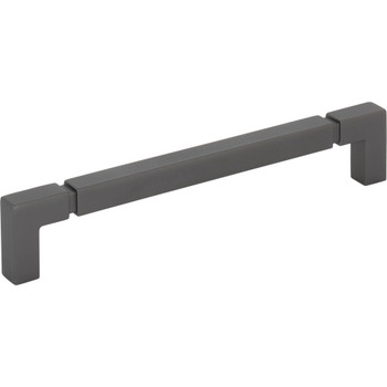 Top Knobs, Coddington, Langston, 6 5/16" (160mm) Straight Pull, Ash Gray - alt view