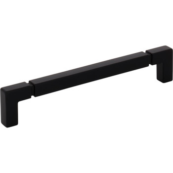 Top Knobs, Coddington, Langston, 6 5/16" (160mm) Straight Pull, Flat Black - alt view