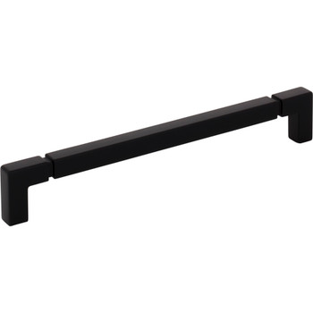 Top Knobs, Coddington, Langston, 7 9/16" (192mm) Straight Pull, Flat Black - alt view