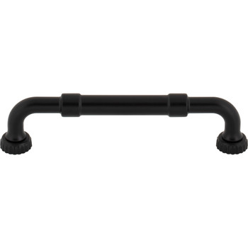 Top Knobs, Coddington, Holden, 5 1/16" (128mm) Straight Pull, Flat Black