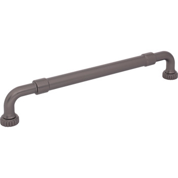 Top Knobs, Coddington, Holden, 18" Appliance Straight Pull, Ash Gray - alt view