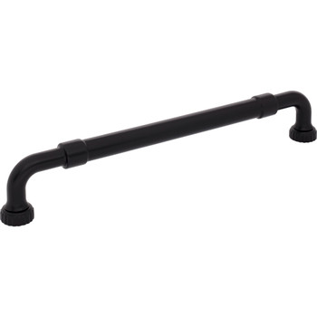 Top Knobs, Coddington, Holden, 18" Appliance Straight Pull, Flat Black - alt view