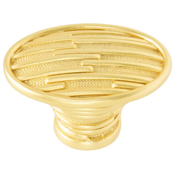 Edgar Berebi, Urban Metro, Newbury, 1 5/8" Oval Knob, Satin Gold