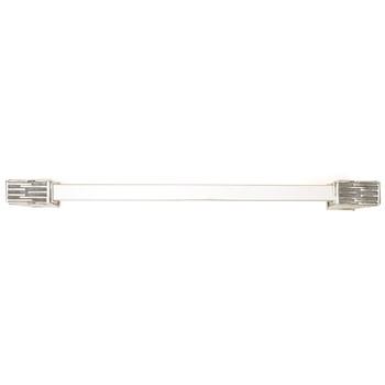 Edgar Berebi, Urban Metro, Newbury, 10" Straight Appliance Pull, Burnish Silver Plate - alt image 1