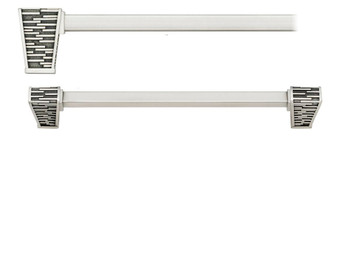 Edgar Berebi, Urban Metro, Newbury, 10" Straight Appliance Pull, Matte Silver Plate