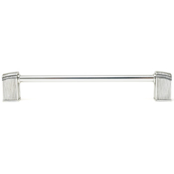 Edgar Berebi, Urban Metro, Oxford, 8" Straight Appliance Pull, Burnish Silver Plate