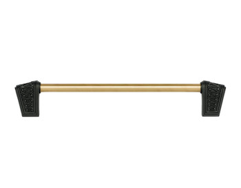 Edgar Berebi, Urban Metro, Rivoli, 6" Straight Pull, Jet with Brass