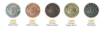 Emenee, Home Classics, Buttons, 1 1/2" (38mm) Acanthus Square Knob - Home Classics finish options