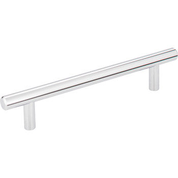 Elements, Naples, 5 1/16" (128mm), 6 15/16" Total Length Bar Pull, Polished Chrome