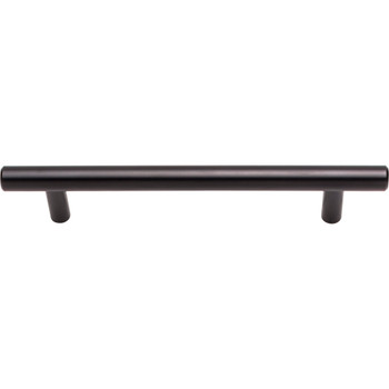 Elements, Naples, 5 1/16" (128mm), 6 15/16" Total Length Bar Pull, Matte Black - alternate view 1