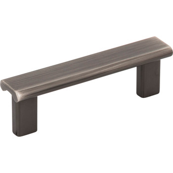 Elements, Park, 3" Center Pull, Brushed Pewter