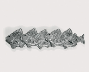 Emenee, Premier Collection, Nautical, 4 5/8" Left Facing School of Fish Pull