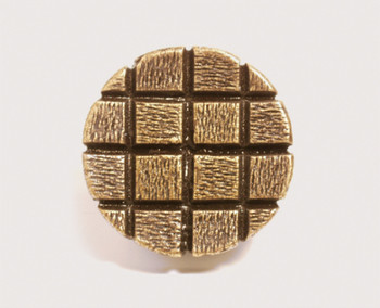 Emenee, Premier Collection, Squares, 1 1/4" (32mm) Textured Checkerboard Round Knob