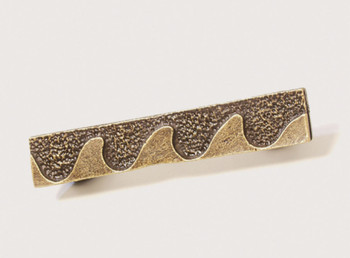 Emenee, Premier Collection, Hammered, 4" (102mm) Left Facing Wave Straight Pull