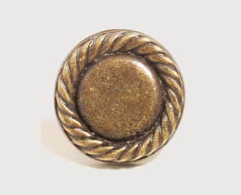 Emenee, Premier Collection, Casa, 1 3/8" Rope Edge Round Knob