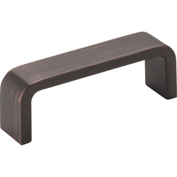 Elements, Asher, 3" Center Pull, Brushed Oil Rubbed Bronze