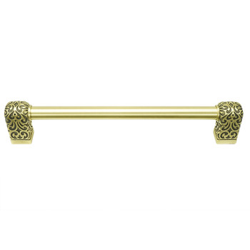 Edgar Berebi, Urban Metro, Via Veneto, 14" Straight Appliance Pull, Burnish Brass - alt view 1