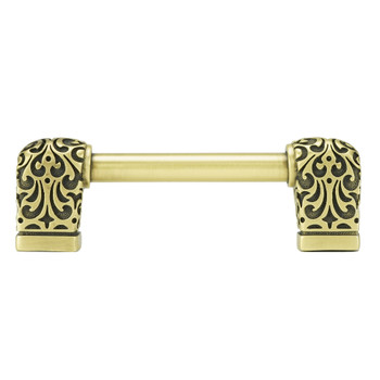 Edgar Berebi, Urban Metro, Via Veneto, 3" (76mm) Straight Pull, Burnish Brass