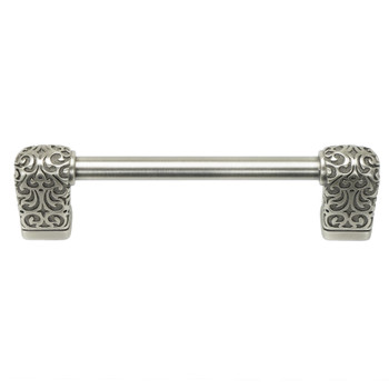 Edgar Berebi, Urban Metro, Via Veneto, 4" (102mm) Straight Pull, Antique Nickel - alt view 1