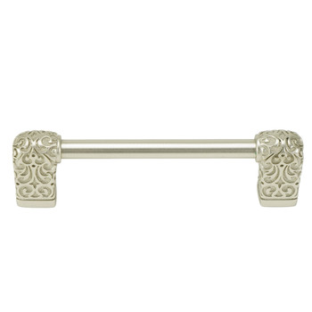 Edgar Berebi, Urban Metro, Via Veneto, 4" (102mm) Straight Pull, Satin Nickel - alt view 1