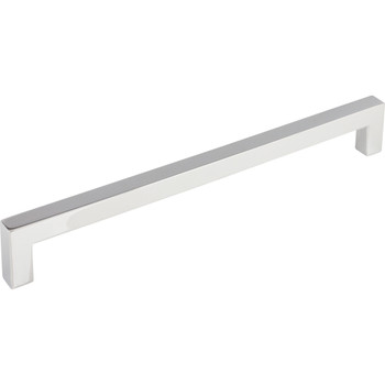 Top Knobs, Nouveau / Appliance, Square Bar, 18" Straight Appliance Pull, Polished Chrome - alt view