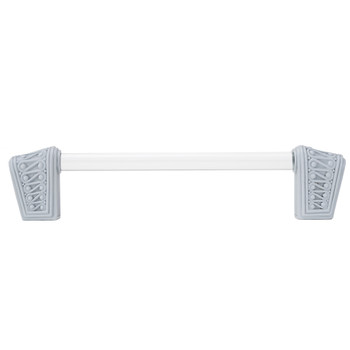 Edgar Berebi, Urban Metro, Rivoli II, 6" Straight Appliance Pull, Hidden White