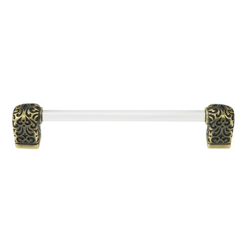 Edgar Berebi, Urban Metro, Via Veneto II, 6" Straight Appliance Pull, Burnish Brass - Alt image