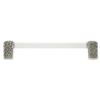 Edgar Berebi, Urban Metro, Via Veneto II, 12" (305mm) Straight Appliance Pull, Burnish Silver Plate