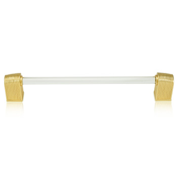 Edgar Berebi, Urban Metro, Oxford II, 8" Straight Appliance Pull, Satin Gold - Alt image