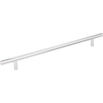 Elements, Naples, 10 1/16" (256mm), 13 1/4" Total Length Bar Pull, Polished Chrome