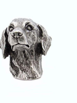 Buck Snort Lodge, Dogs, Dachshund Knob, Pewter Oxidized