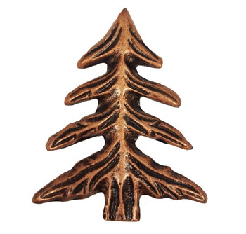 Buck Snort Lodge, Leaves and Trees, Pine Tree Knob, Copper Oxidized