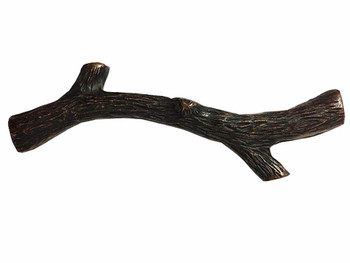 Buck Snort Lodge, Leaves and Trees, 2 15/16" Small Twig Pull, Oil Rubbed Bronze