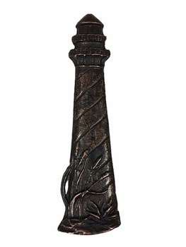 Buck Snort Lodge, Nautical, 2 15/16" Lighthouse Pull, Oil Rubbed Bronze