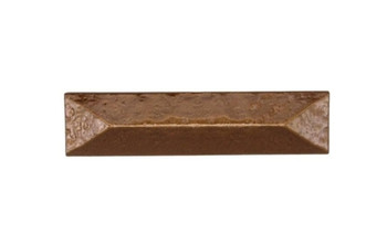 Buck Snort Lodge, Rustic and Lodge, 3" Rustic Pyramid Pull, Lux Bronze