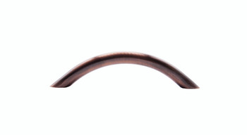 Buck Snort Lodge, Traditional and Modern, 3 3/4" (96mm) Modern Arch Pull, Satin Copper Oxidized