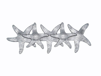 Buck Snort Lodge, Tropical and Coastal, 3" Starfish Pull, Nickel