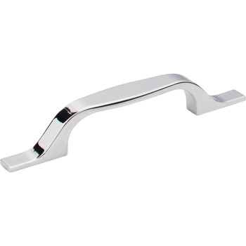 Elements, Cosgrove, 3 3/4" (96mm) Straight Pull, Polished Chrome