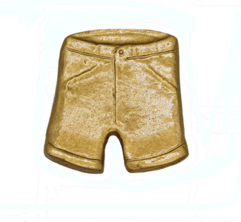 Buck Snort Lodge, Whimsical, Shorts Knob, Lux Gold