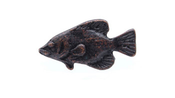 Buck Snort Lodge, Fish, Fish Knob, Oil Rubbed Bronze