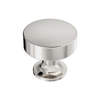 Amerock, Everett, 1 5/16" (33mm) Round Knob, Polished Nickel