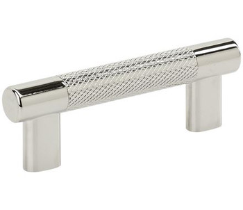 Amerock, Bronx, 3" and 3 3/4" (96mm) Bar Pull, Polished Nickel